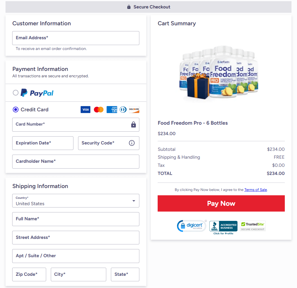 Food Freedom Pro official website